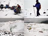 25 Jerome Ryan Descending The Baltoro Glacier In Snow